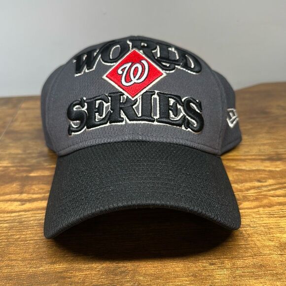 New Era Washington Nationals Fitted Baseball Cap Hat 39Thirty One Size Fits Most - Picture 1 of 11
